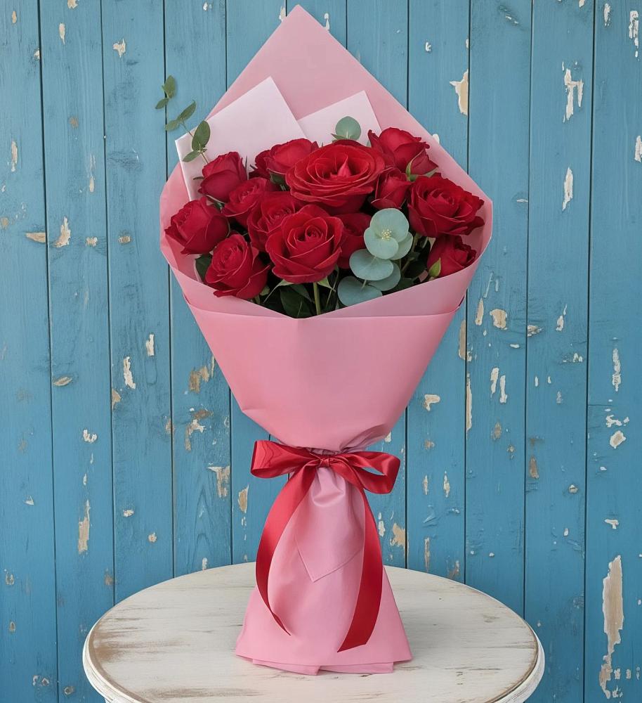 Букет цветов из: Розы в Хабаровске