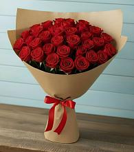 Красные розы Милано в Хабаровске Букет Красные розы Милано в Хабаровске