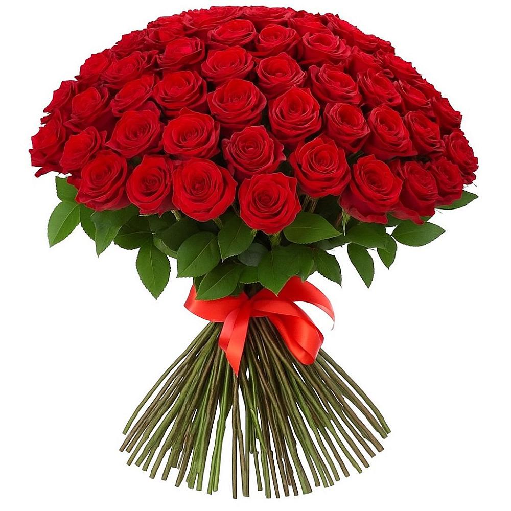 Красные розы Блэк Меджик в Хабаровске Букет Красные розы Блэк Меджик в Хабаровске