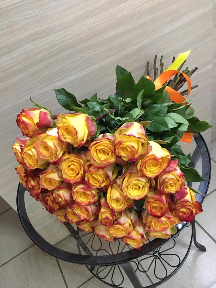 Желтые розы  в Хабаровске Букет Желтые розы в Хабаровске