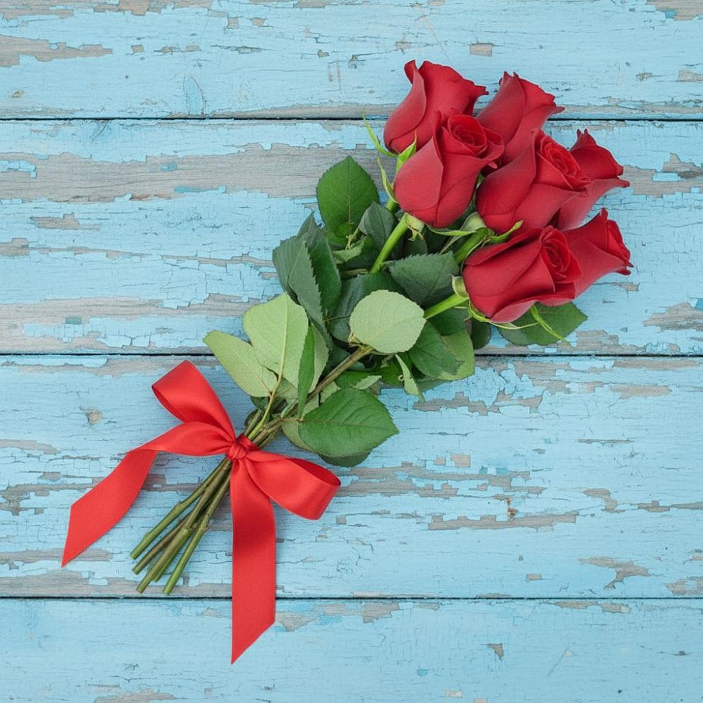 Букет красные розы в Хабаровске Букет Красные розы в Хабаровске