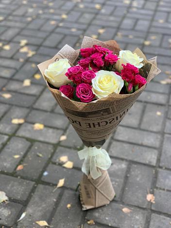 Букет цветов из: Розы в Хабаровске